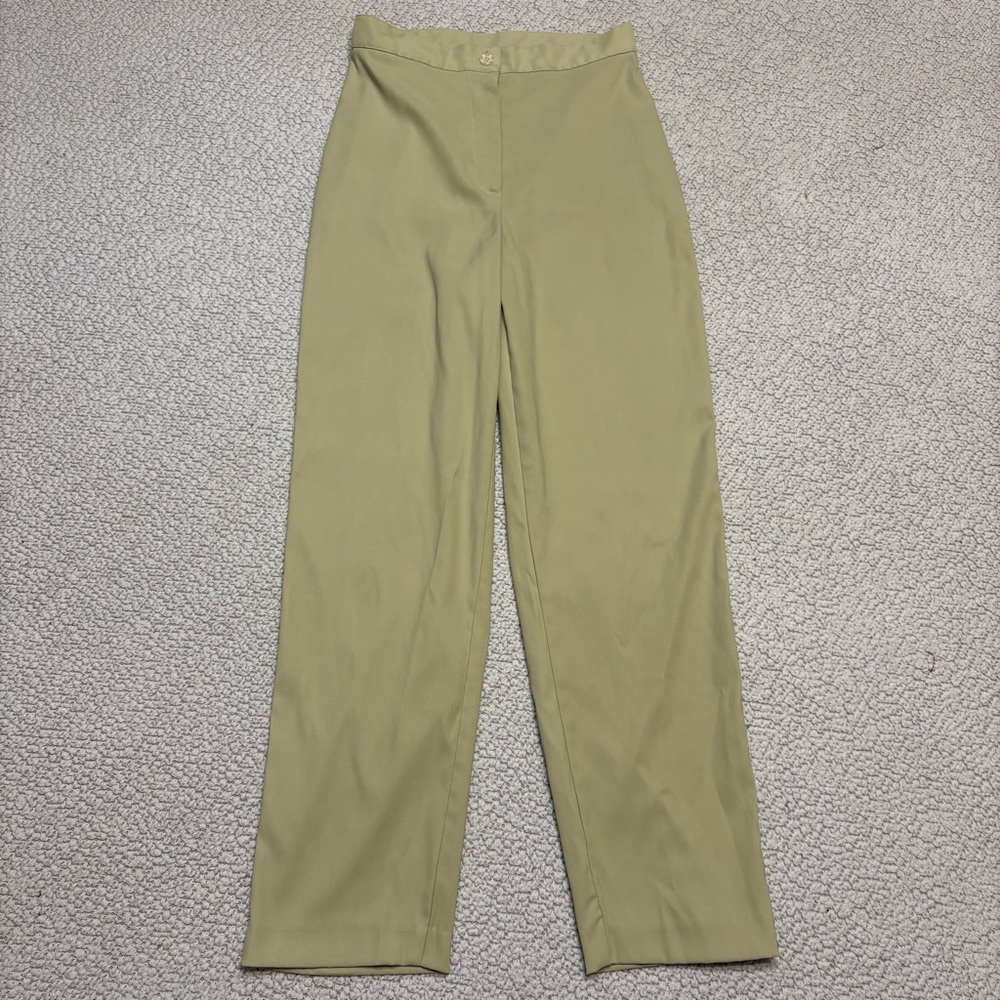 Clio Petites Women’s Dress Pants Size 2P‎ Sage Green StretchSlacks 
CareerOffice